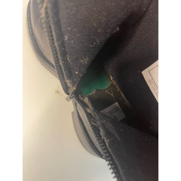 Men’s Double H Black Work Boot Poron Urethane Oil Resistant Size 7 (READ) - Picture 12 of 13